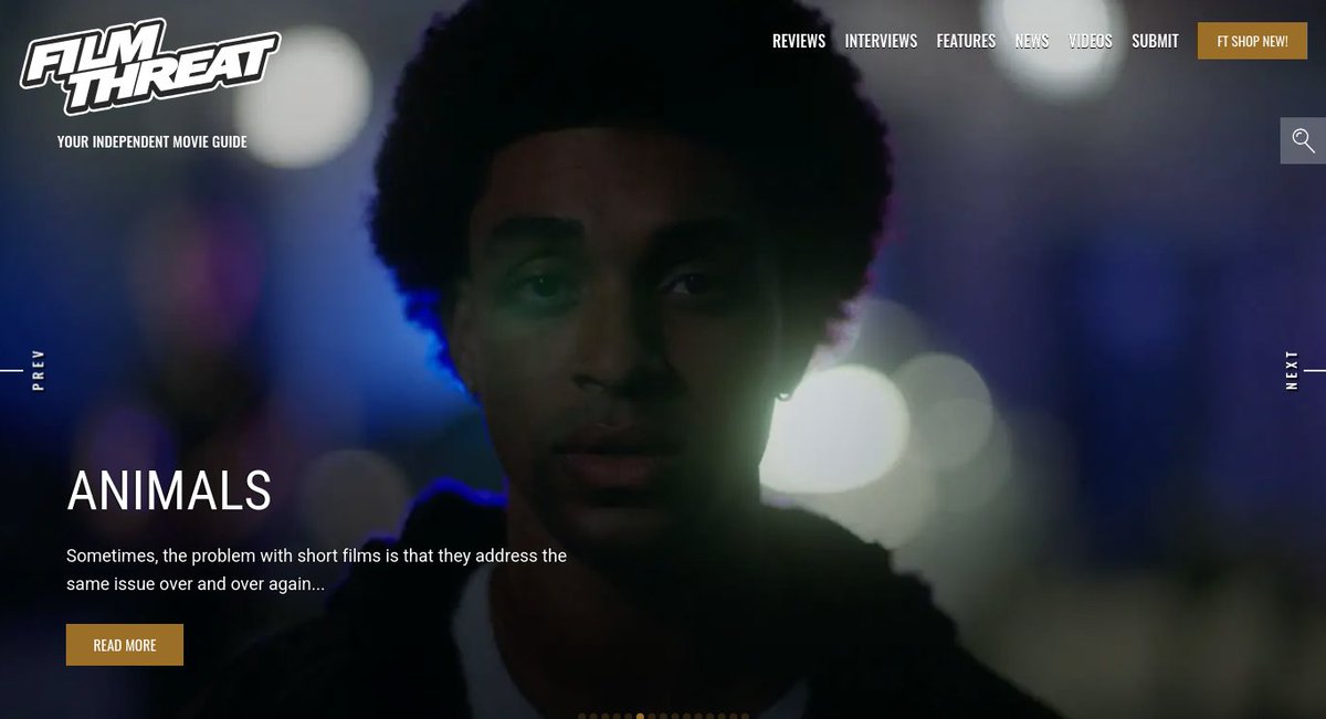 “Jordan is about to experience what it’s like to be Black in America.” Animals takes an unexpected swerve. Read Alan Ng's review to see if that is a good or bad thing.
filmthreat.com/reviews/animal… #SupportIndieFilm #Animals #Short #Drama