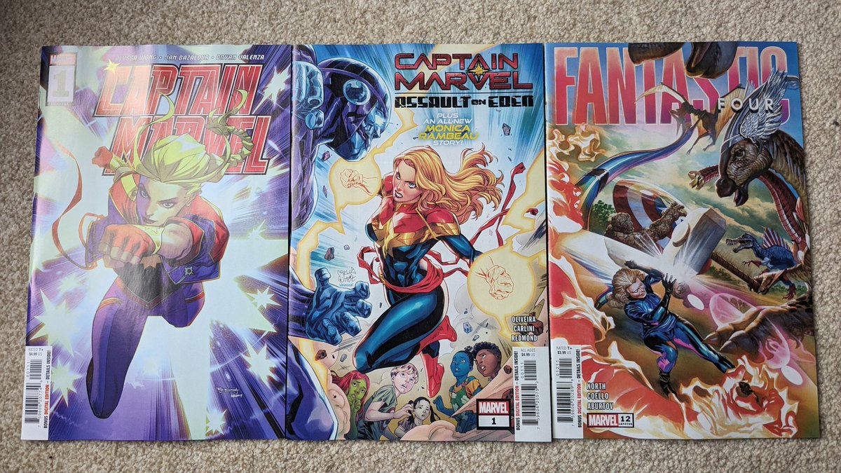 #NCBD #FantasticFour 12 @ryanqnorth @IbanCoelloSoria @aburtov @CommentAiry #CaptainMarvelAssaultOnEden @meakoopa @eloelo @Ruth_Redmond @MariaFrohlich @br_peer #MonicaRambeau #CaptainMarvel 1 @crashwong @Janbazaldua67 @BryanValenza @Marvel @CBCebulski