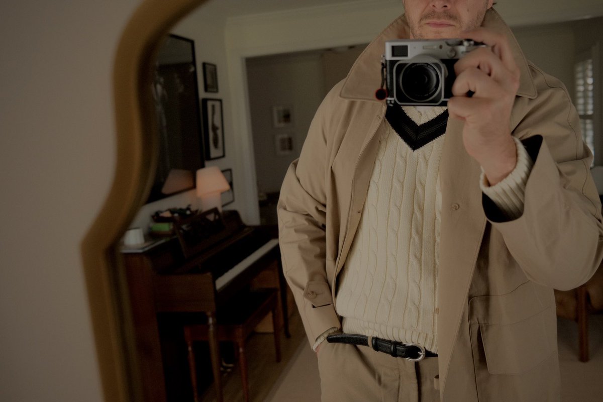 New <a href="/RalphLauren/">Ralph Lauren</a> trench coat. Very happy to put this bad boy to use.