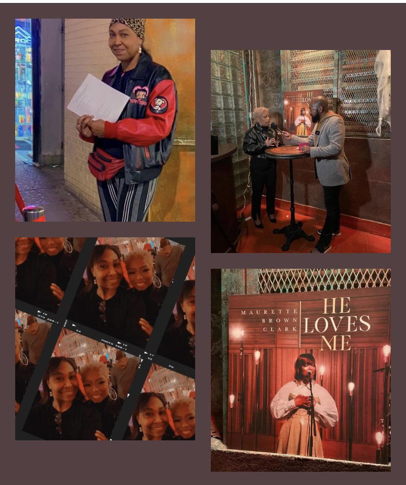 Doing what I do! In NYC assisting 
My bossman Thee Shawn Gibbs…
Maurette Brown Clark”s listening party!!! 
#MediaMogul #PromotingGospelMusic