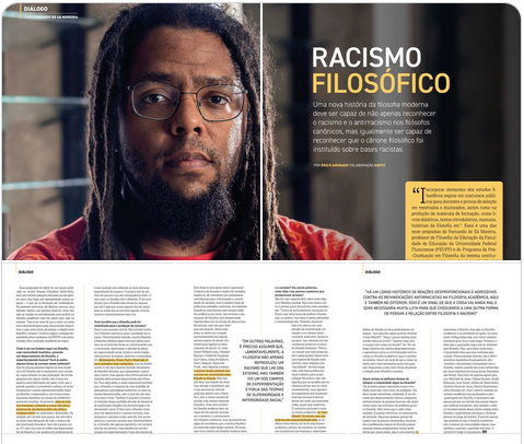 samoreiraf's tweet photo. Entrevista publicada na Revista Humanitas e concedida ao @AndradeErico, presidente da @ANPOF_site. Seguimos na luta antirracista na filosofia!

Foto cedida pelo fantástico @LFNABUCO, da @ADUFF_SSind 

Texto completo em: https://t.co/6w9014T7h3 https://t.co/vS2NeV8xLN