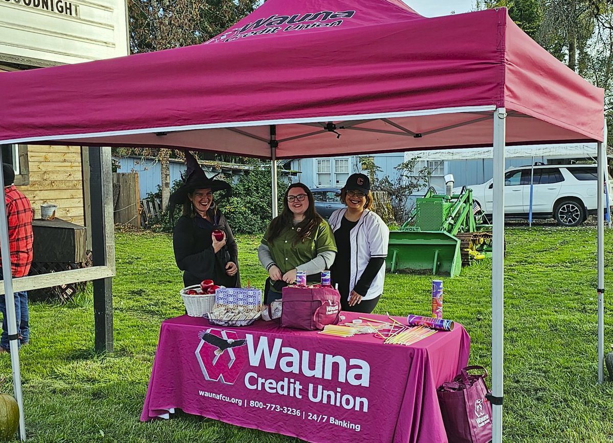 WaunaCU's tweet photo. Before we close the books on spooky season 2023, we wanted to share some pictures from yesterday's Intercultural Society Of Vernonia Halloween Kid's Parade. We had a blast, and hope you did too. https://t.co/DCiLHZMIgb