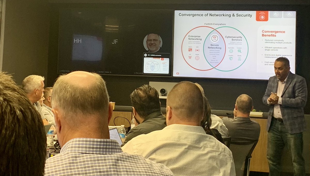 CDWGWAGov's tweet image. Great afternoon with @Fortinet #CloudSec #Security #CloudSecurity #Today #Tech #Crime #AI #Network