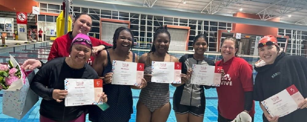 Drowning Prevention Evidence & Evaluation Project (@deep_curtin) on Twitter photo With 50 drowning deaths in the past 5yrs in WA involving people from multicultural backgrounds, it's great to see multicultural women partaking in <a href="/LifeSavingWA/">Royal Life Saving WA</a>'s Women's Only #SwimandSurvive program in Bunbury - over 70% progressing to the next level! 🎉 buff.ly/3tTqcnz With 50 drowning deaths in the past 5yrs in WA involving people from multicultural backgrounds, it's great to see multicultural women partaking in <a href="/LifeSavingWA/">Royal Life Saving WA</a>'s Women's Only #SwimandSurvive program in Bunbury - over 70% progressing to the next level! 🎉 buff.ly/3tTqcnz