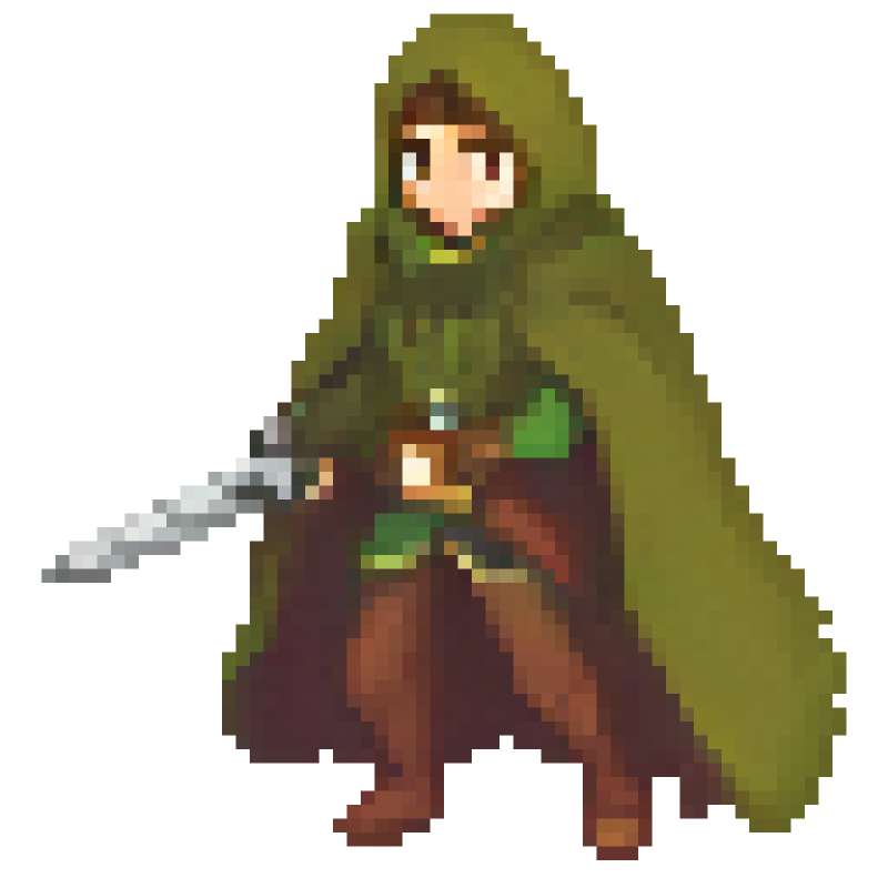 AcolytesAi's tweet photo. Prompt: a ranger wearing a cloak, crouching, holding a sword

Game development made easier: AI-powered pixel art bot in our Discord community: https://t.co/74fdRxbw2f

#2dsprites #gamedev #indiedev #sdxl #prompt https://t.co/xRD91un9eF
