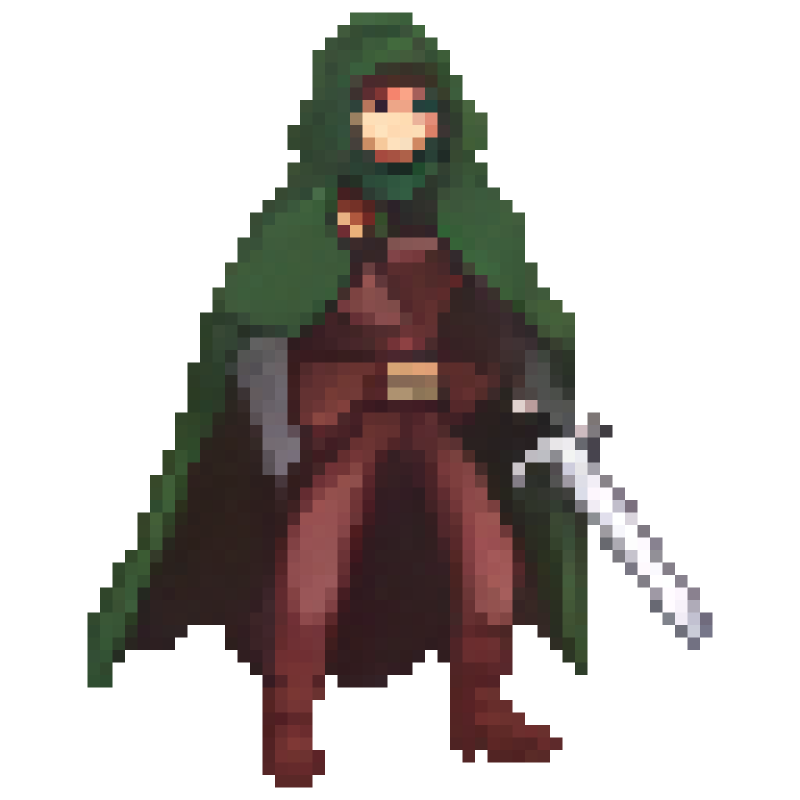 AcolytesAi's tweet photo. Prompt: a ranger wearing a cloak, crouching, holding a sword

Game development made easier: AI-powered pixel art bot in our Discord community: https://t.co/74fdRxbw2f

#2dsprites #gamedev #indiedev #sdxl #prompt https://t.co/xRD91un9eF