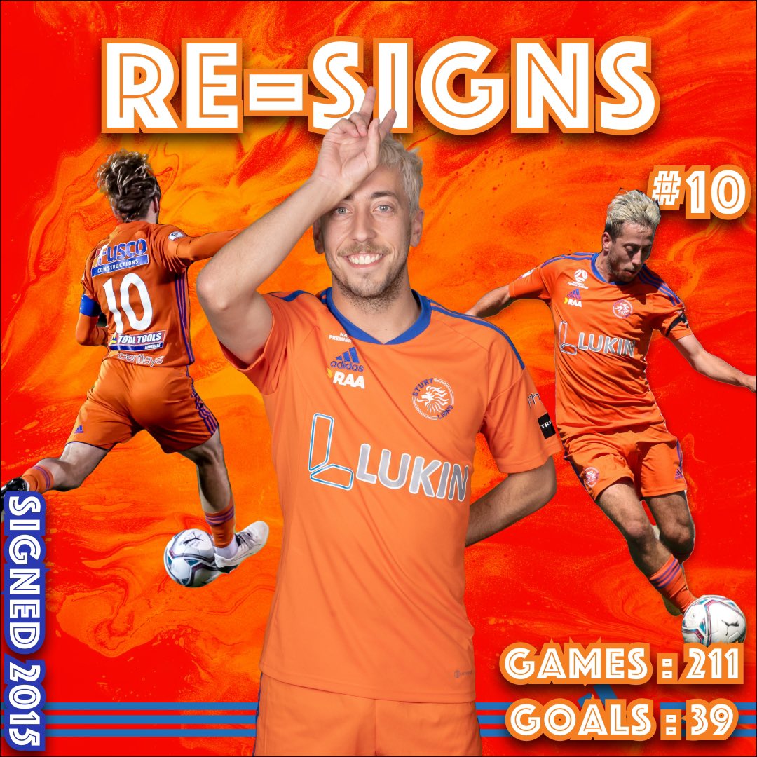 🦁 Alexander Sortini 🦁

Sturt Lions is pleased to announce the re-signing of Alex for season 2024!

Continuing into his 10th season at the club 👏🏽