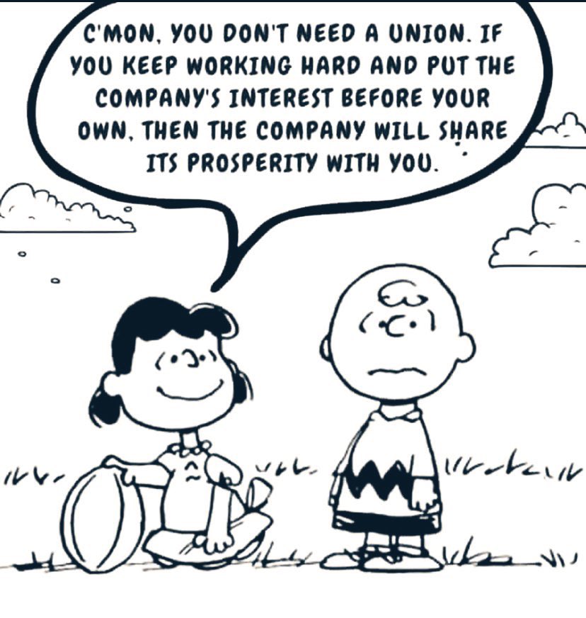 @slack2thefuture Dear SAG-AFTRA, Don’t be a Charlie Brown.