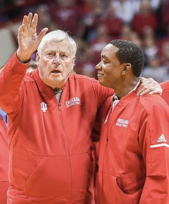 wildcatnews's tweet photo. In just the span of 22 months, ‘Golden Triangle’ of Lexington, Louisville &amp; Bloomington bade farewell to coaching legends Joe B. Hall (1/15/22), Denny Crum (5/9/23) and Bob Knight (11/1/23). All 3 won NCAA titles. Crum (UL) &amp; Knight (IU) started in 1971-72 and Hall (1972-73). https://t.co/41hQLvEeye