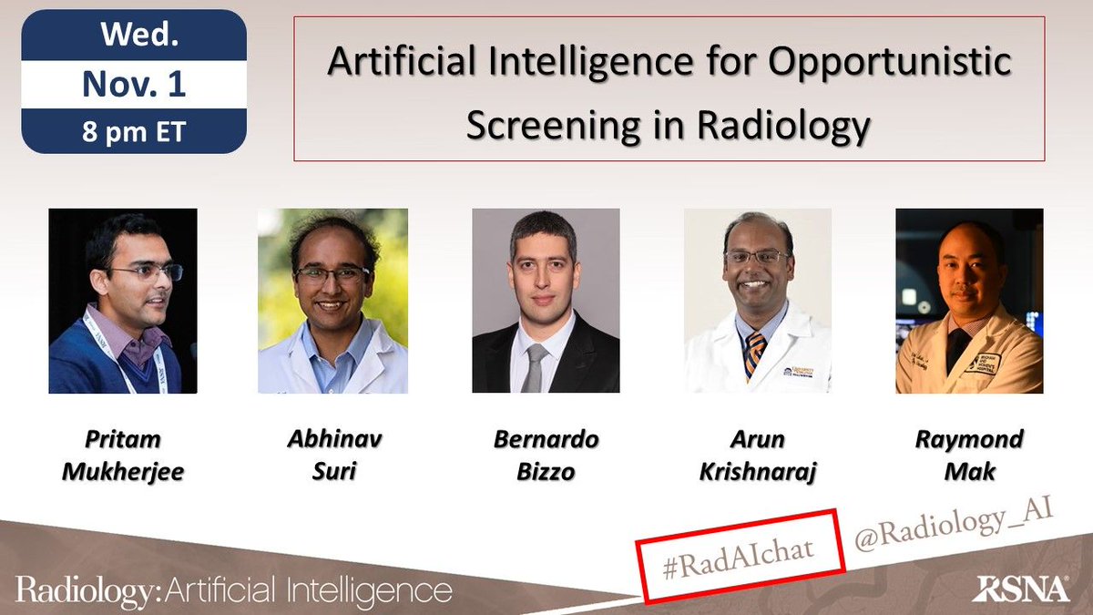 Radiology: Artificial Intelligence tweet media