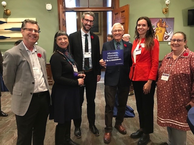 A pleasure to attend @CHFCanada #CoopHousingDayON at Queen's Park and chat with MPPs @Rae_Matt @erniehardeman @COURT_LOCK #coops #AffordableHousing