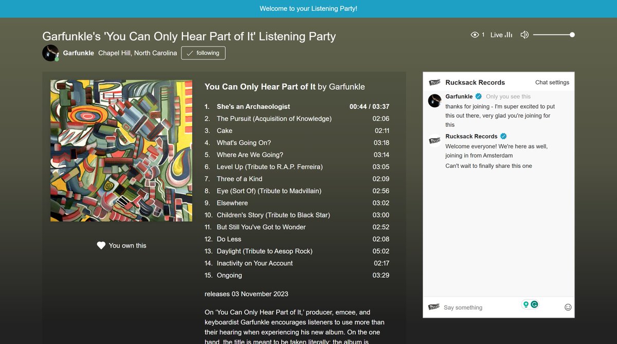 Rucksack Records tweet media