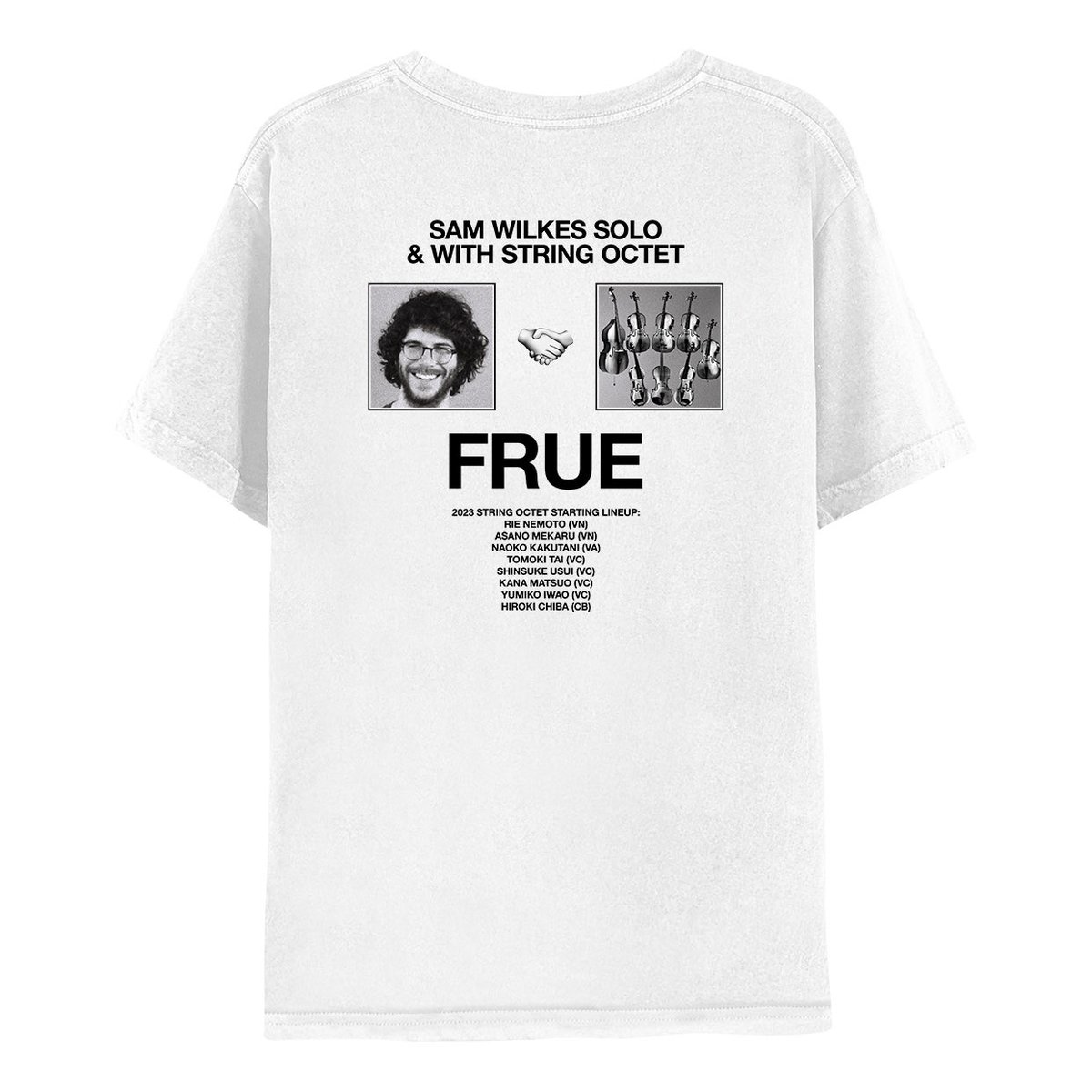 2023 FRUE T SHIRT (back) @FRUE_JP