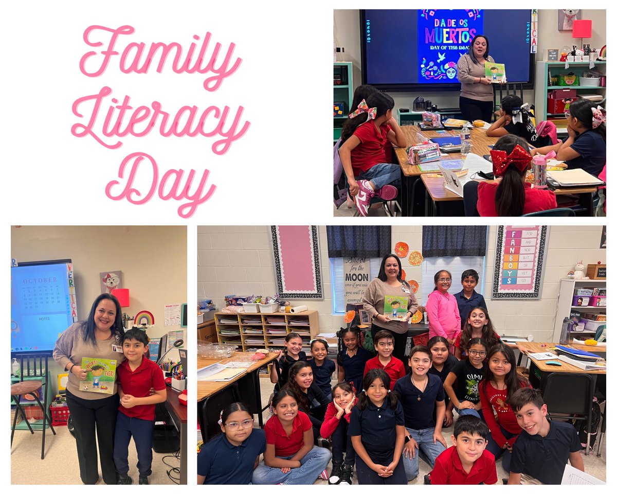 roselimald's tweet photo. 📚 Happy World Literacy Day! Let’s celebrate the power of reading and transforming lives. Thank you to the wonderful parents who volunteered their time to read to my students. 🌍 Promote literacy for all! 📖💪 #WorldLiteracyDay https://t.co/ldWuV4qfq9