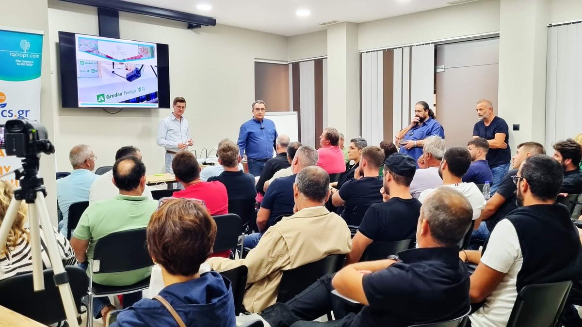 H IQ CROPS ΠΑΡΟΥΣΙΑΣΕ TO INTERNET ΤΩΝ ΣΥΣΚΕΥΩΝ (ΙοΤ - Internet of Things) ΣΤΟΝ ΚΛΑΔΟ ΤΩΝ ΘΕΡΜΟΚΗΠΙΩΝ  στις 25/10/2023 στη Ιεράπετρα
Παρουσιάστηκε η ολοκληρωμένη λύση παρακολούθησης του περιβάλλοντος του θερμοκηπίου μέσω σειράς από σένσορες, με τους συνεργάτες της @AranetIoT.