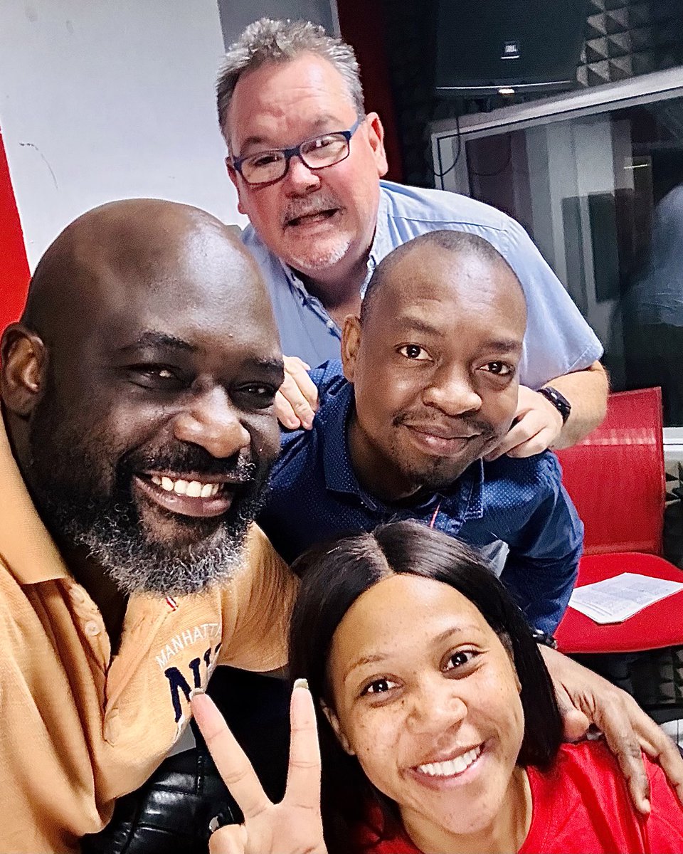 ShepMakovere's tweet photo. This is how excited we are at 6am everyday, Monday to Friday on #TheIgnition @zifmstereo! Good vibes only 😎 @noxydivinediva @MarcPozzo @SimbaMudereri
https://t.co/urvgThKFgD
#breakfastradio #radio #radioshow #zivolution https://t.co/sKNLP7LmGv