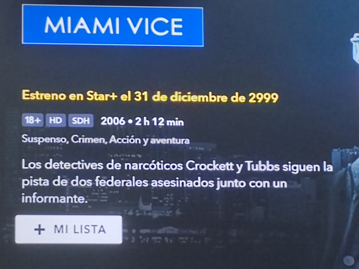 Pleyton_'s tweet photo. @StarPlusLA le tienen mucha confianza a la app para durar tanto? No creo que en esa época les interese ver esa película del 2006. https://t.co/29ZC9sv4Ai