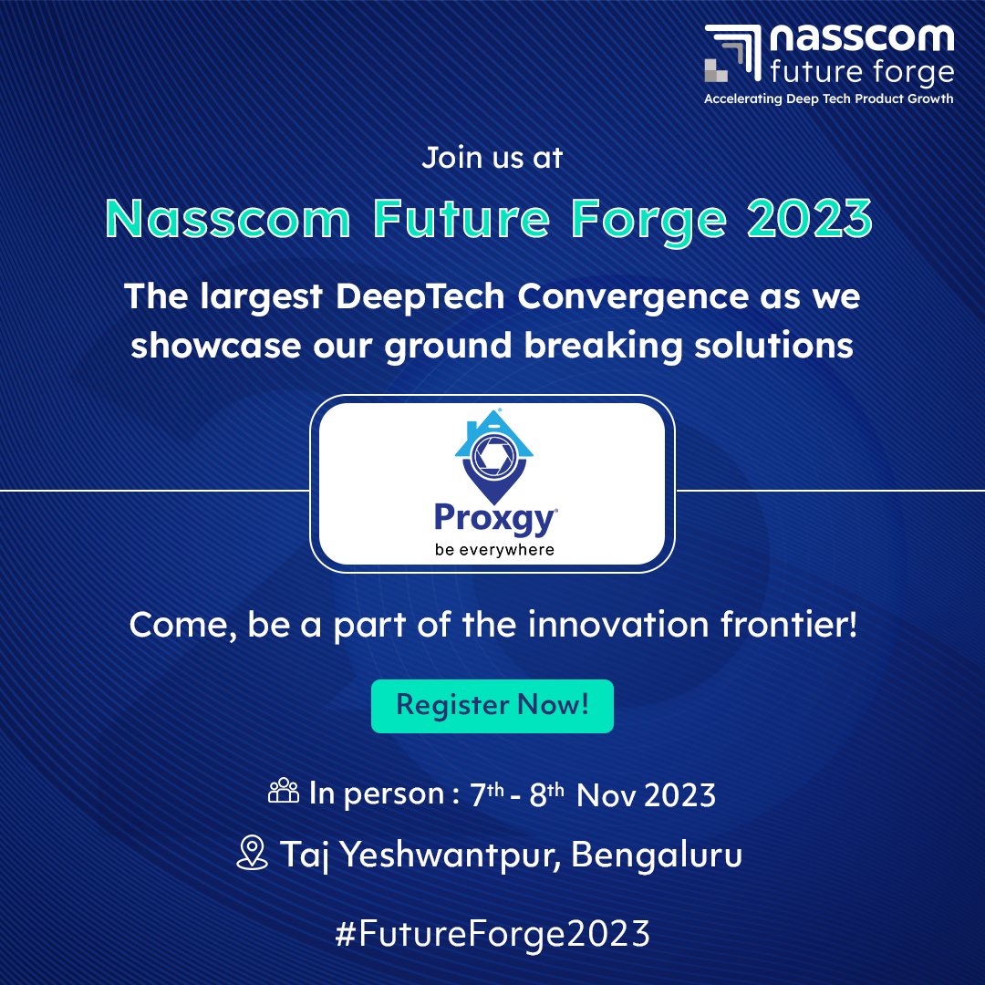 We’re thrilled to announce that we are presenting at the Innovator Hub - Startup Showcase of #nasscomfutureforge. 
 
Register here:  lnkd.in/dQNHTFZ7
To know more, visit:  lnkd.in/d3TSB3fa