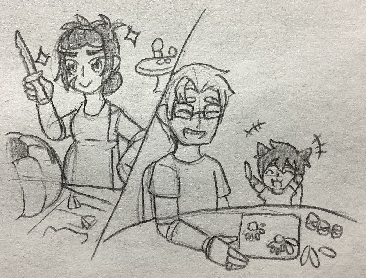 LiveWireGoth's tweet photo. Day 5 or #SheithInAutumn was pumpkin carving/crafts

Shiro &amp; Josuke are making crafts with paint &amp; paper leaves/feathers. Keith(expecting his &amp; Shiro’s second kid) is making an art out of pumpkin carving. https://t.co/gw1pSVYRjF