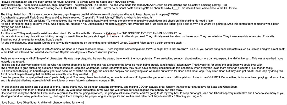 alexgscod's tweet photo. ‼️ #MWIII spoilers down here. ‼️
Please read ONLY if you are okay with full spoilers. Including secret ending.
I'm sorry but I *really* need to let this out. 
Hugs to everyone ❤️❤️❤️
#MWIIIspoilers #MW3spoilers https://t.co/KDFeaH40WA