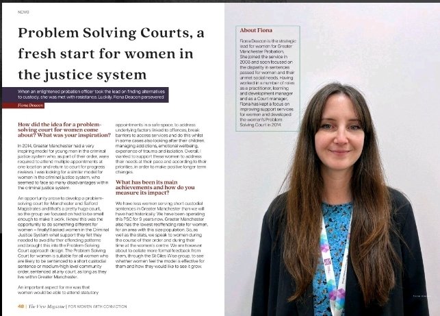rebell_justice's tweet photo. Do you care about our probation service? Read @taniabassett of #napo on the urgent reforms that need to happen to counteract destruction and burnout and @DeaconFiona piece on how she was inspired to set up the first #problemsolvingcourt for women in England, diversion not prison https://t.co/5lIdU7jIYU