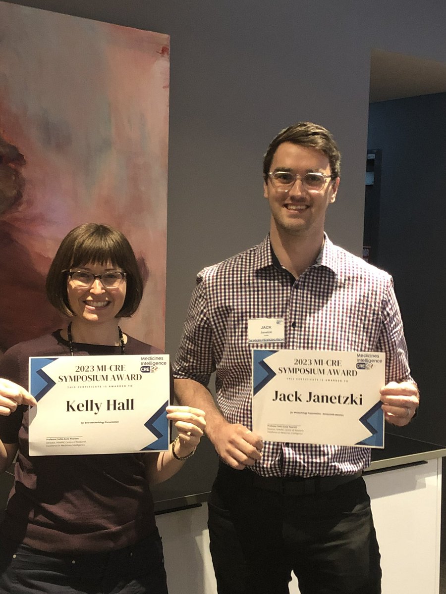 Jack Janetzki (@pharmer_jack) on Twitter photo All things pharmacoepi! Always an excellent visit to Sydney this time for the 2023 <a href="/MedIntelCRE/">Medicines Intelligence CRE</a> Symposium and Policy Forum All things pharmacoepi! Always an excellent visit to Sydney this time for the 2023 <a href="/MedIntelCRE/">Medicines Intelligence CRE</a> Symposium and Policy Forum