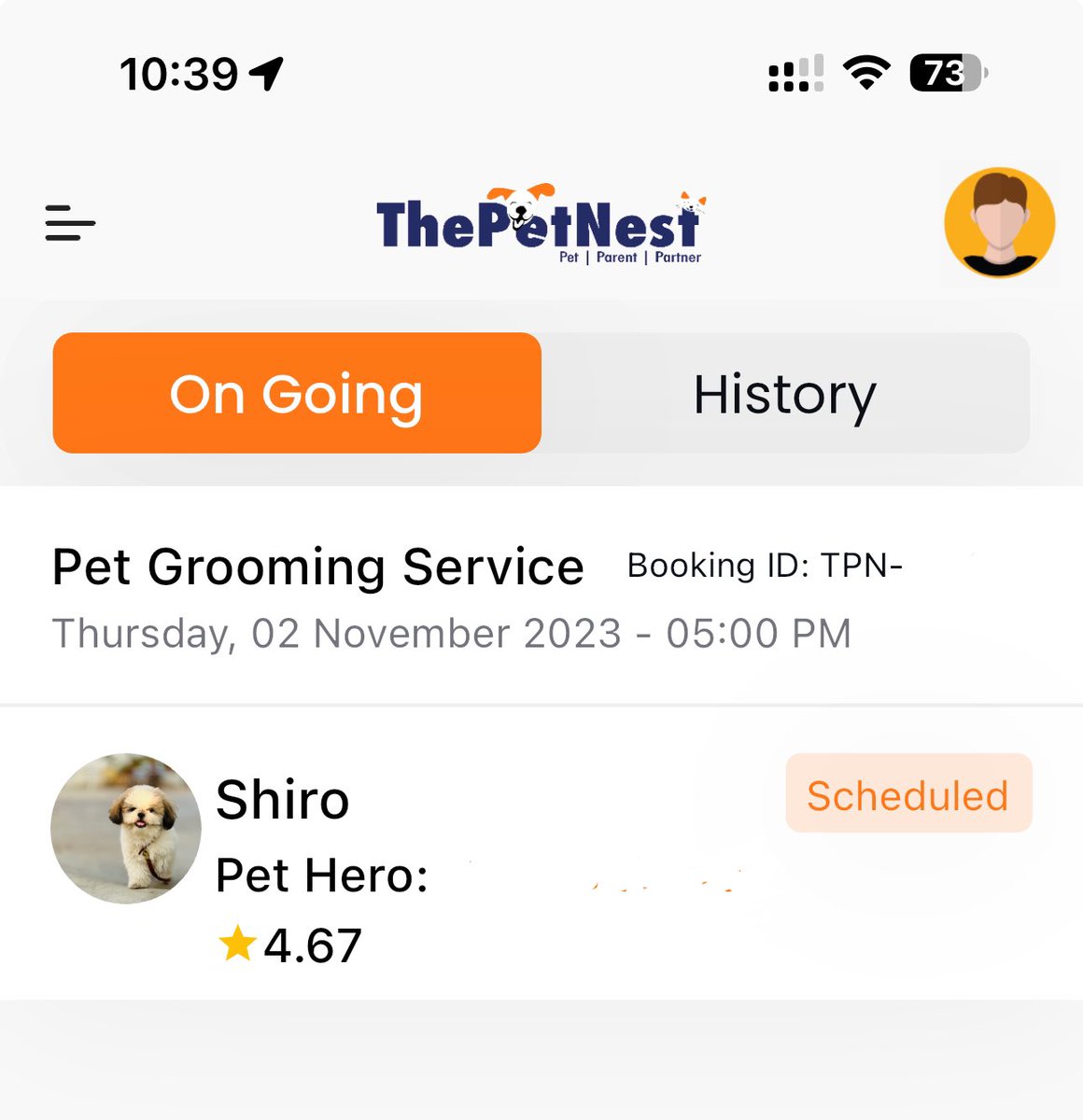 Ok so after lot of search I just scheduled an appointment with @ThePetNest_ for my Shiro. Let's see how the service will be, I'll share my experience.