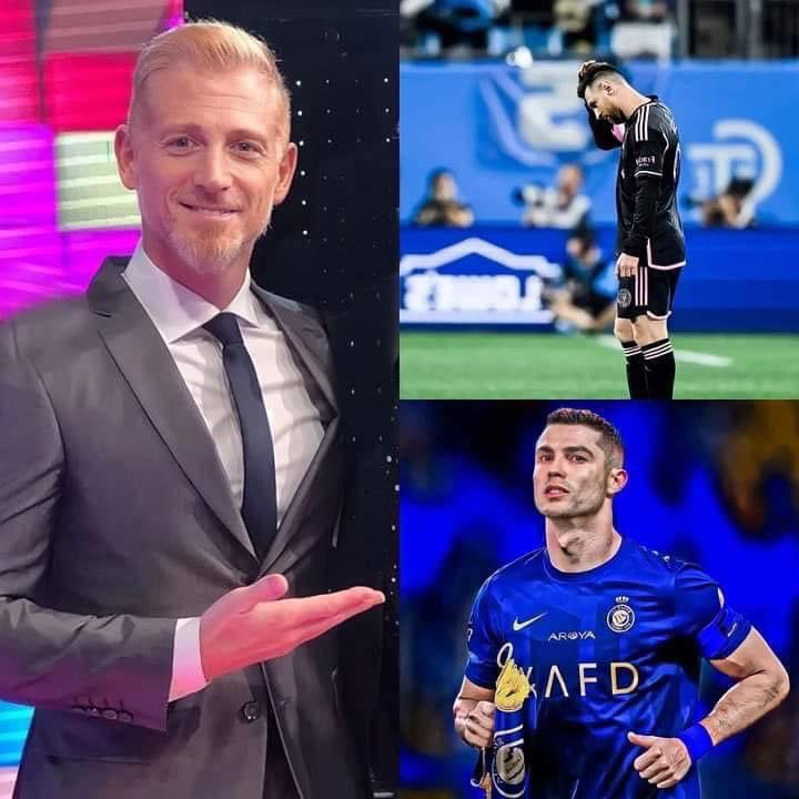 ALGUIEN LO TENÍA QUE DECIR 

"Cristiano Ronaldo será recordado como el mejor jugador de la historia y Messi será recordado como el jugador más beneficiado y ayudado de la historia"

MARTÍN LIBERMAN. 

El mejor periodista deportivo de la Argentina