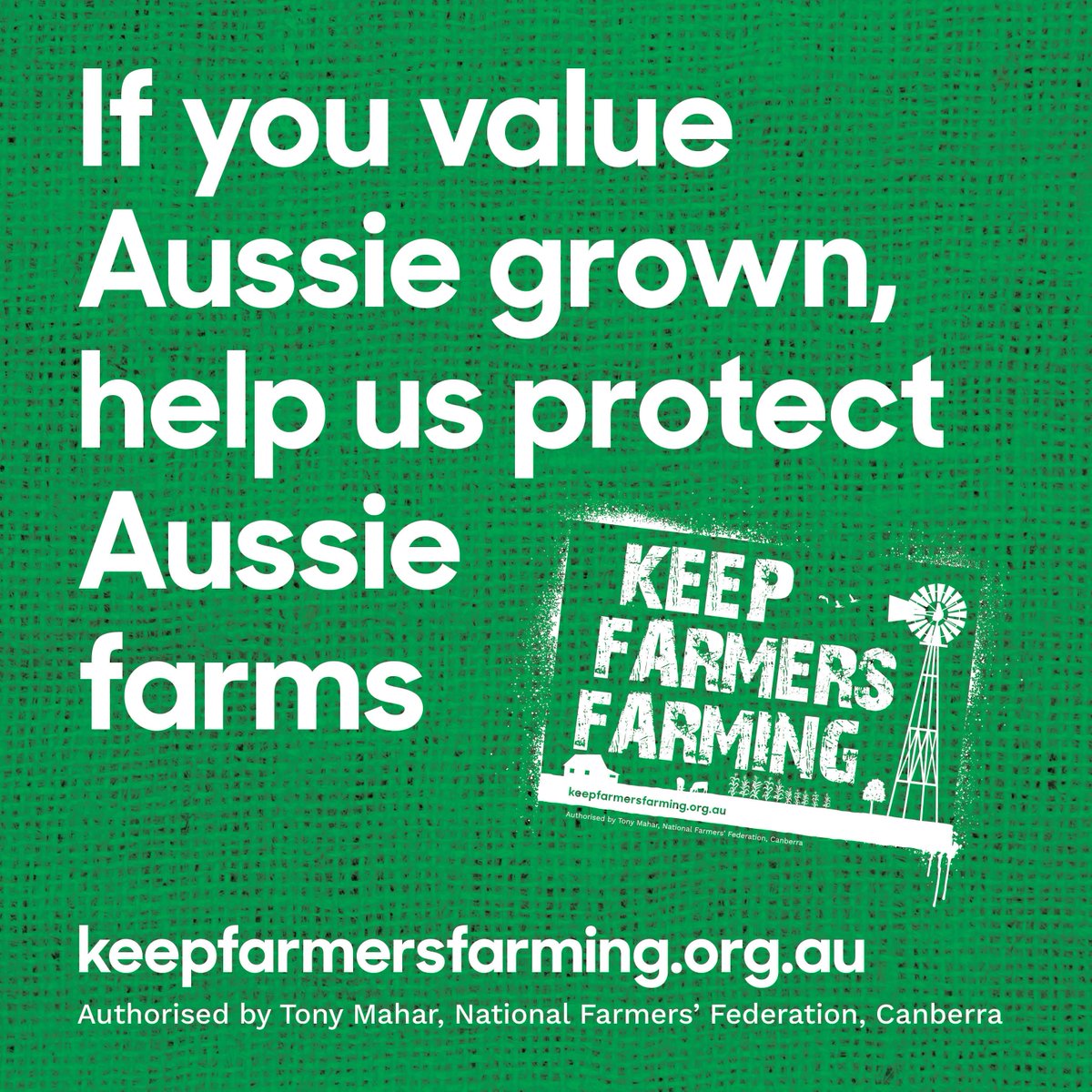 National Farmers' Federation tweet media