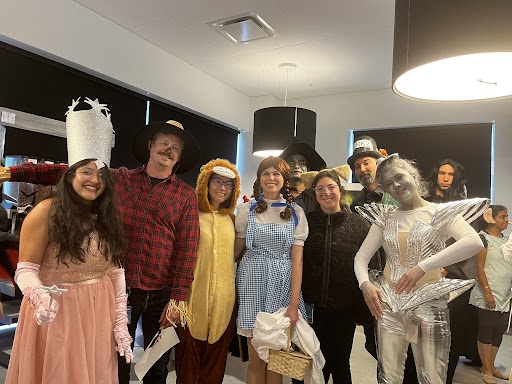 Proud of another Halloween costume contest win for our group this year 🧙‍♀️