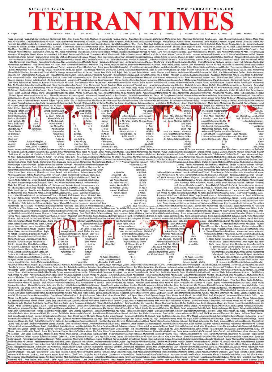 SyedMohdSubhan2's tweet photo. All these names are of deceased Palestinian children who were murdered by Israel!
Angels Of Gaza...
#Tehran_times #StopGenocideInGaza #FreePalestine_Now #Palestine #GazaGenocide #Gaza https://t.co/3bzRrGbTEX