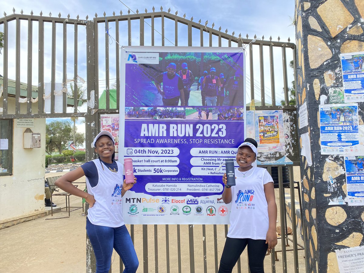 ChristineAkampa's tweet photo. Spreading awareness . Join us this saturday as we together fight resistance. #Spreadawarenes #fightresistance #AMRRUN2023
@AMRclub_KIU @danielchans1 @MinofHealthUG @KIUPSAofficial https://t.co/h9BJxCSfzq