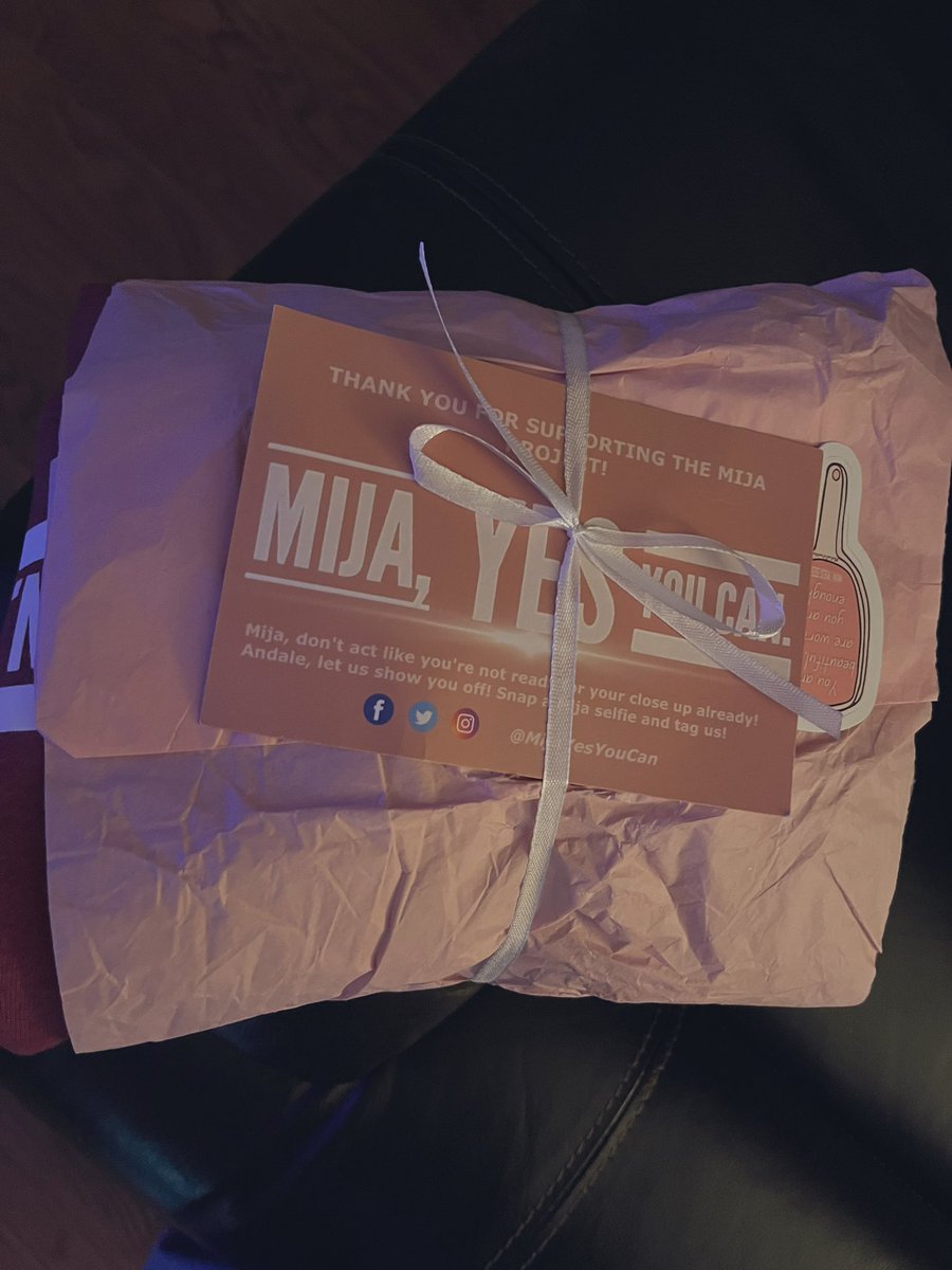 Sweet_Pea_G's tweet photo. I received my @mijayesyoucan hoodie in the mail today. I can't wait to sport it. The beautiful packaging is much appreciated.  I will always support this incredible non-profit organization of women and girls empowerment. https://t.co/LPEj9ZmAIi