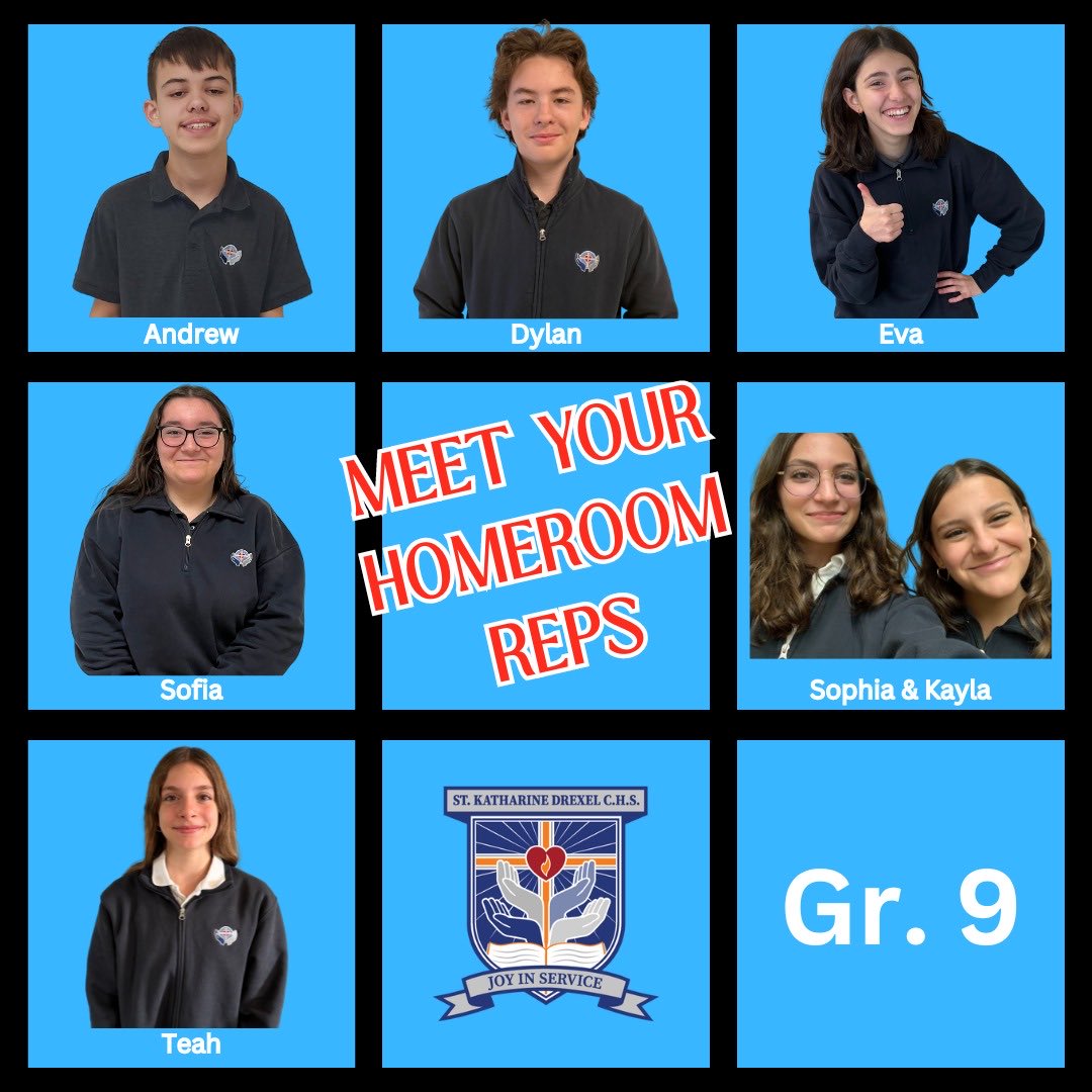 SKD homeroom representatives have been hard at work representing their classmates &amp; supporting various school initiatives! It’s time we introduced you to this incredible group of student leaders! ⁦<a href="/YCDSB/">York Catholic District School Board</a>⁩ ⁦<a href="/dbruni_/">dan bruni</a>⁩ ⁦<a href="/DanielleSavo/">Danielle Savo</a>⁩ ⁦<a href="/ElizabethCrowe_/">Elizabeth Crowe</a>⁩
