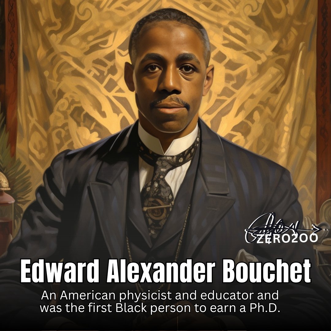 Day 270-Today, we remember Edward Bouchet, the first African American to earn a Ph.D. His journey broke down academic barriers, and his legacy continues to inspire generations in the pursuit of knowledge. #LegendsInLivingColor #EdwardBouchet