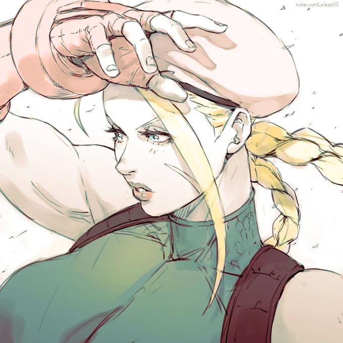 Cammy 
w/ process sketches. 