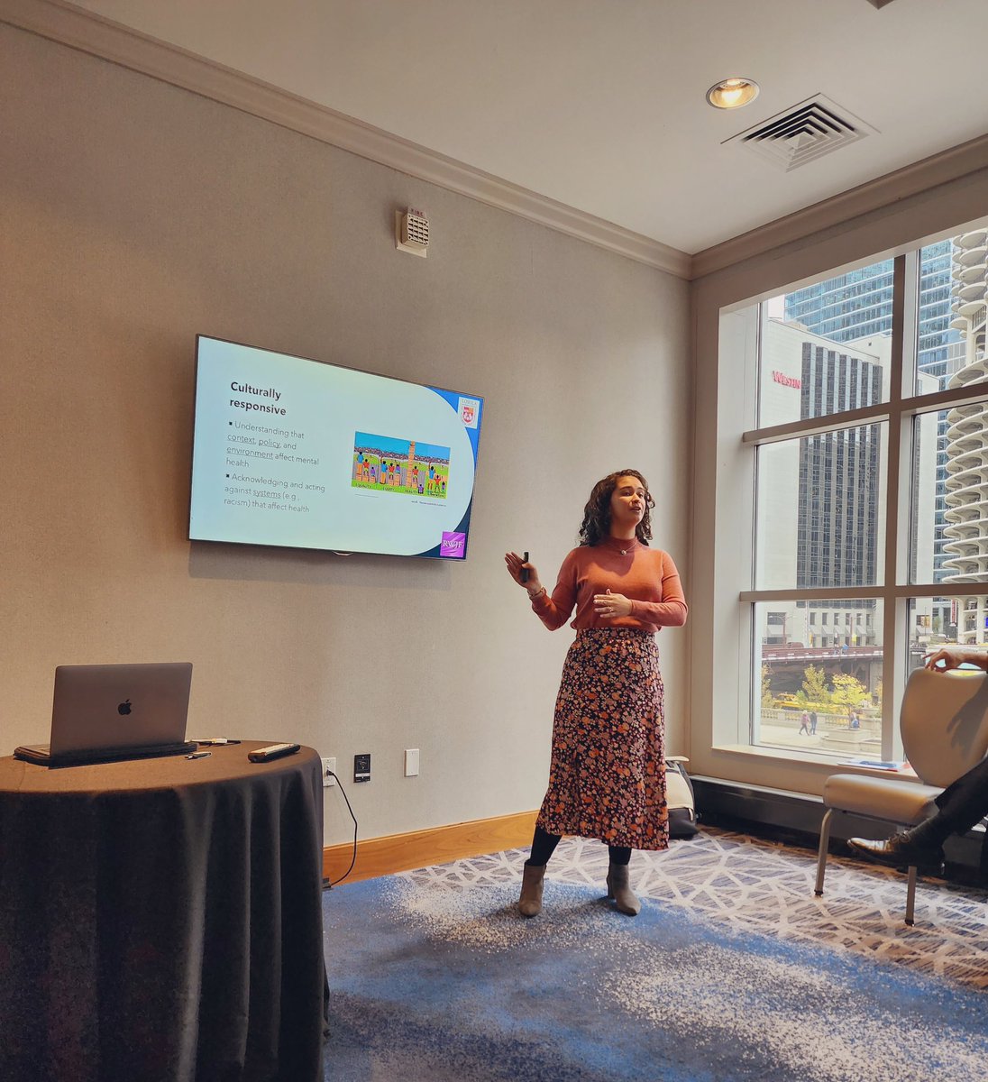 Honored to present about our work serving Latiné, Black, &amp; indigenous teens with #ADHD <a href="/1NLPA/">NLPA</a> #NLPA #NLPA2023 

Felt so good to look back at the audience who looked liked me and the families <a href="/AcctionLab/">ACCTION Team</a> serves 🥹☺️

Still recruiting too!! Text 312-487-1489.