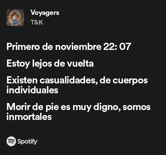 primero de noviembre 22:07