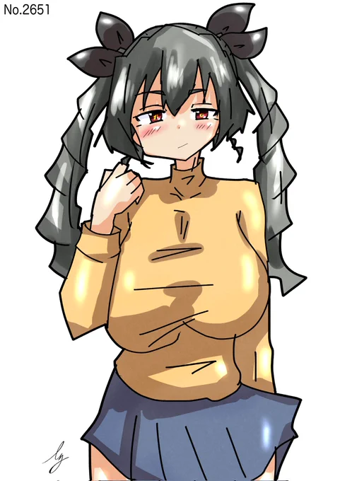 [ハイネックアンチョビ]#1日1ドゥーチェ 