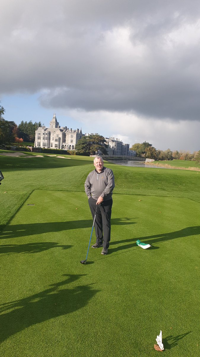 Great day golfing <a href="/TheAdareManor/">Adare Manor</a>