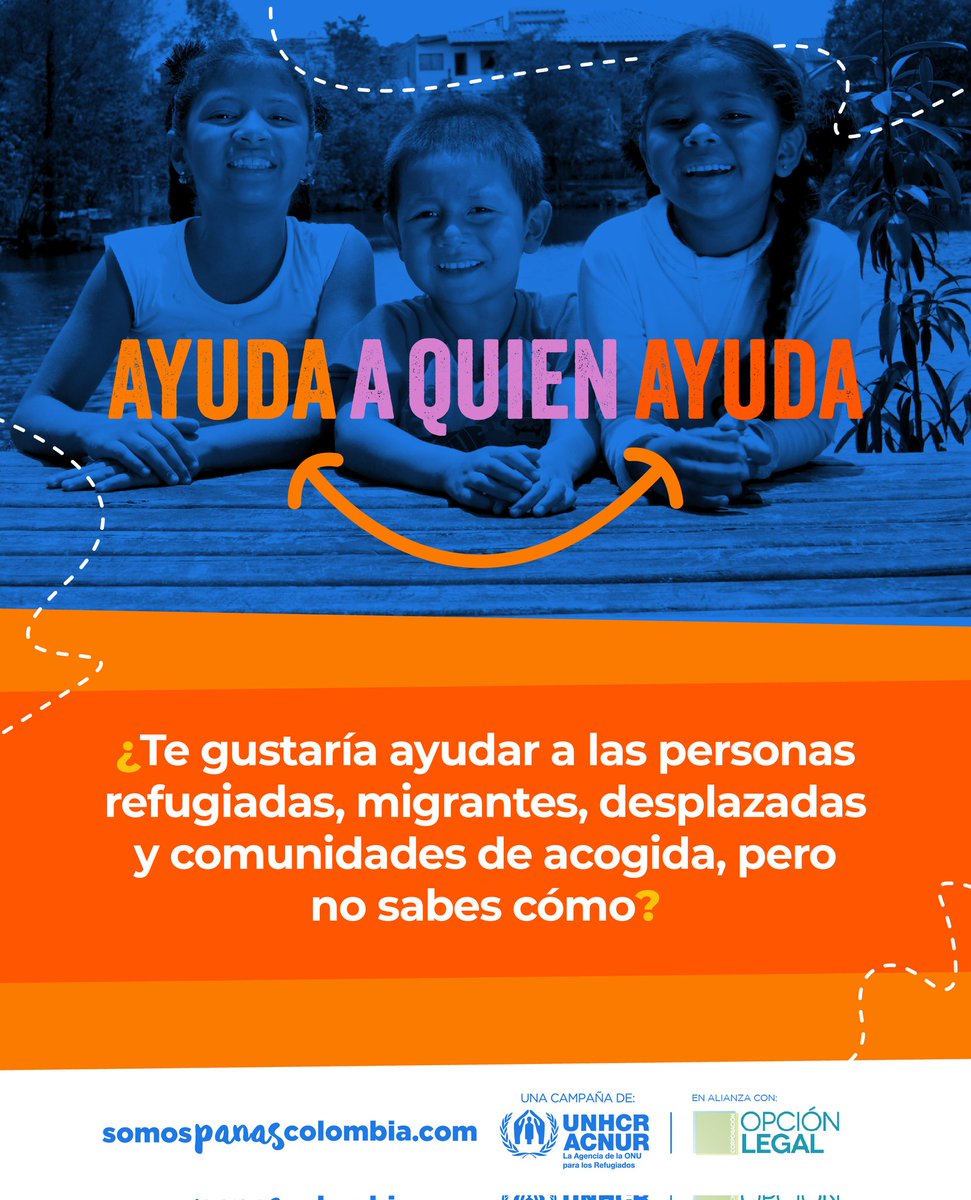 ¿Qué tal si activamos nuestra solidaridad para apoyar a las organizaciones que ayudan a las personas refugiadas y migrantes?... 💙 

¡Pronto sabrás cómo hacerlo!👀👇🏻👇🏻
#AyudaAQuienAyuda