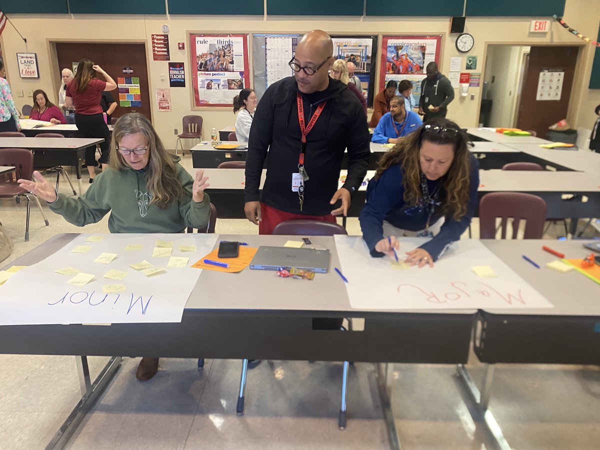 MsButler17's tweet photo. @mrsgarcia_pbc & @thomasPBCHS lead remarkable and engaging PBIS breakout sessions during today’s PD Day. #majorsandminors #CBIR @pbstrulymatters @flpbis @centralPBCSD @PBCentral_Princ @BroncosPBCHS #Everystudentmatters https://t.co/PjhjBMZ4AN