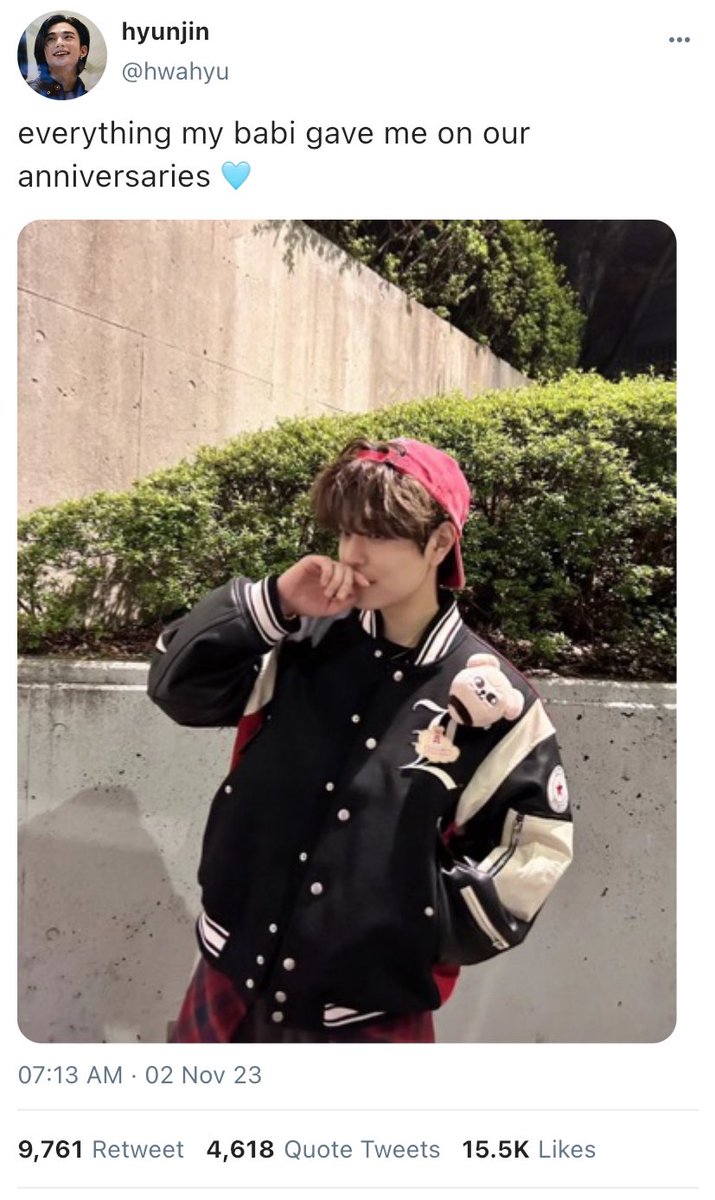 sstarrinz's tweet photo. dear soulmate
a #seungjin ftau

wherein, hyunjin recounts every gift seungmin gave him. https://t.co/sbCsuGvcM8