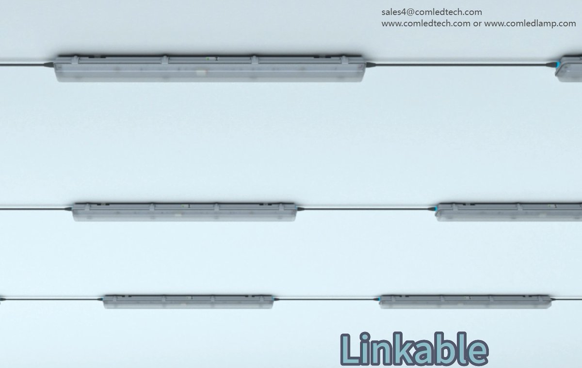 ComledBubble's tweet image. What can connected LED Batten Lights bring to customers?
It can save many tedious wiring steps and facilitate quick installation. This can save customers a significant amount of time and cost for tunnel LED Linear Fixture installation costs.#LEDBattenLight #tunnelLEDLinearFixture