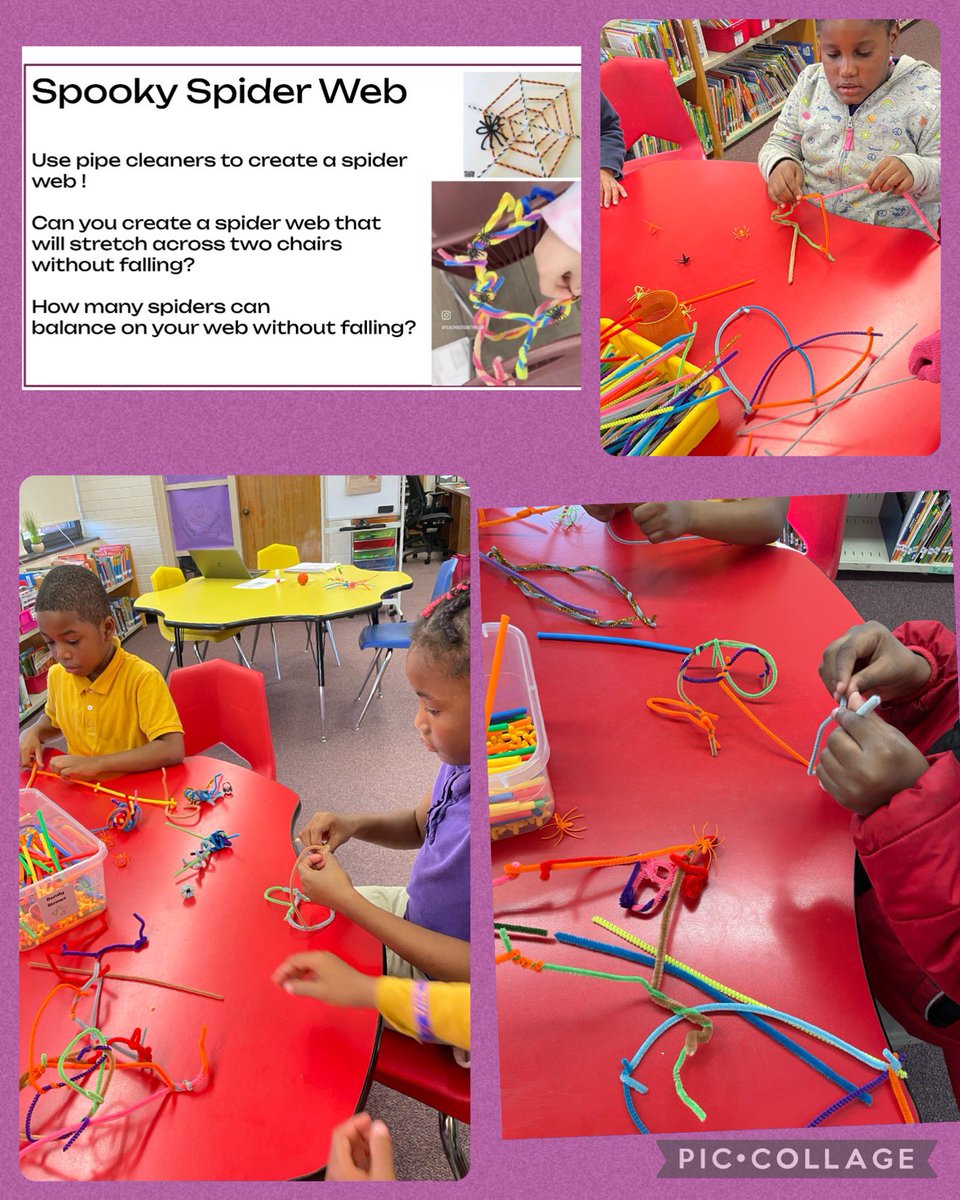 MsLibraryLadyy's tweet photo. Fall Centers Fun in the Library!! https://t.co/DrLn2yjWDb