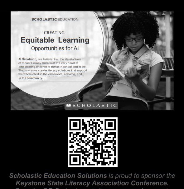 We’d also like to thank <a href="/Scholastic/">Scholastic</a> for being a BRONZE SPONSOR at our upcoming conference!