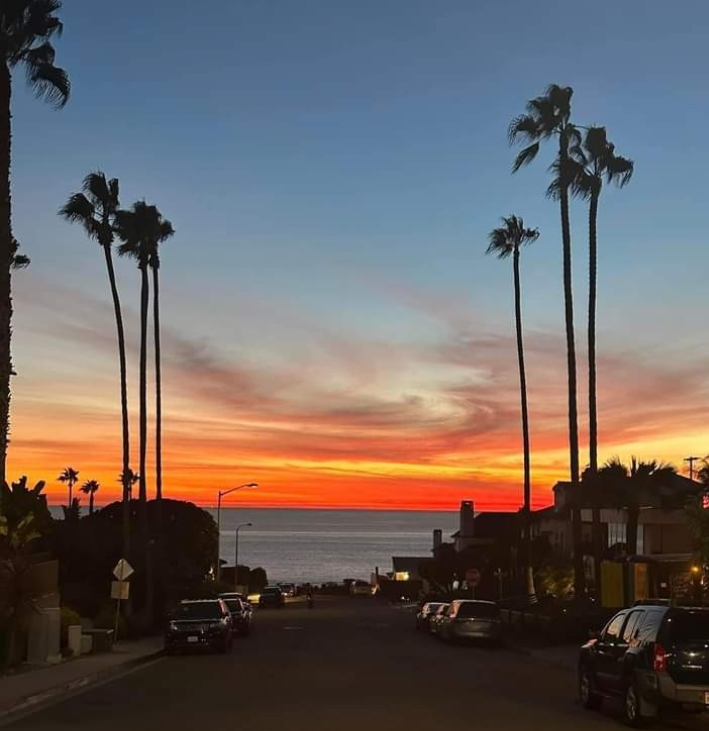 wwwestvintage's tweet photo. Tonight's view from incredible Bird Rock/La Jolla CA...steps away from our condo...oh how we ♥️ it here 🏖️ #peaceful #nosirens #nogunshots https://t.co/kBY6ytH3td