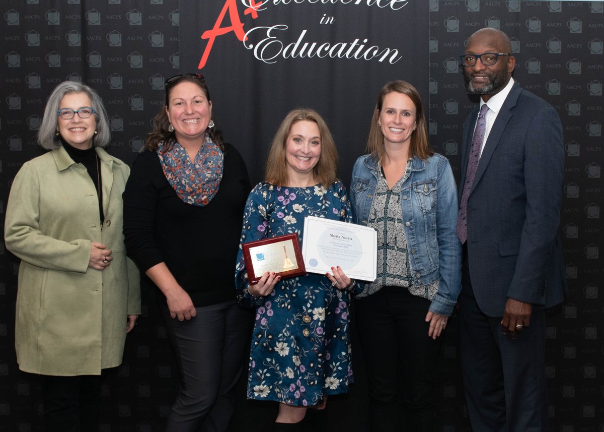 AACountySchools's tweet photo. Congratulations to Sheila Norris of Hillsmere Elementary School, AACPS’ November Educator of the Month! #AACPSFamily #BelongGrowSucceed @HillsmereESAACP https://t.co/0ybQSCYprH