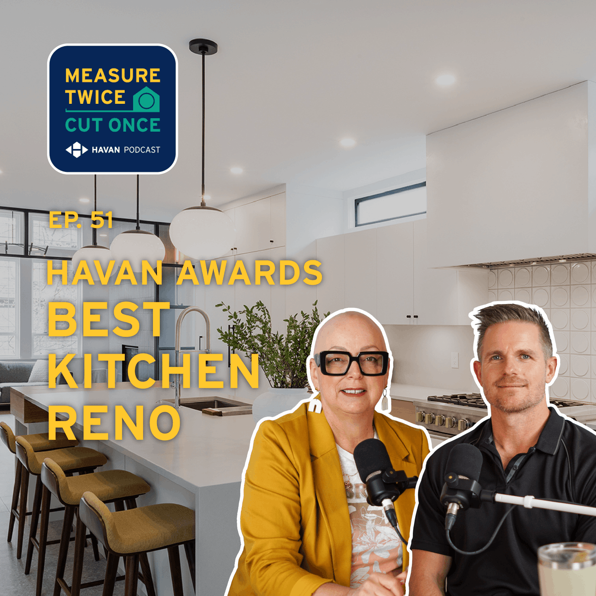 Check out the @HavanOfficial latest podcast 'Measure Twice, Cut Once' where Laura from @lauragristinteriordesign and I discuss our award-winning kitchen project!

vist.ly/gnjx

#kitchenrenovation #kitchenreno