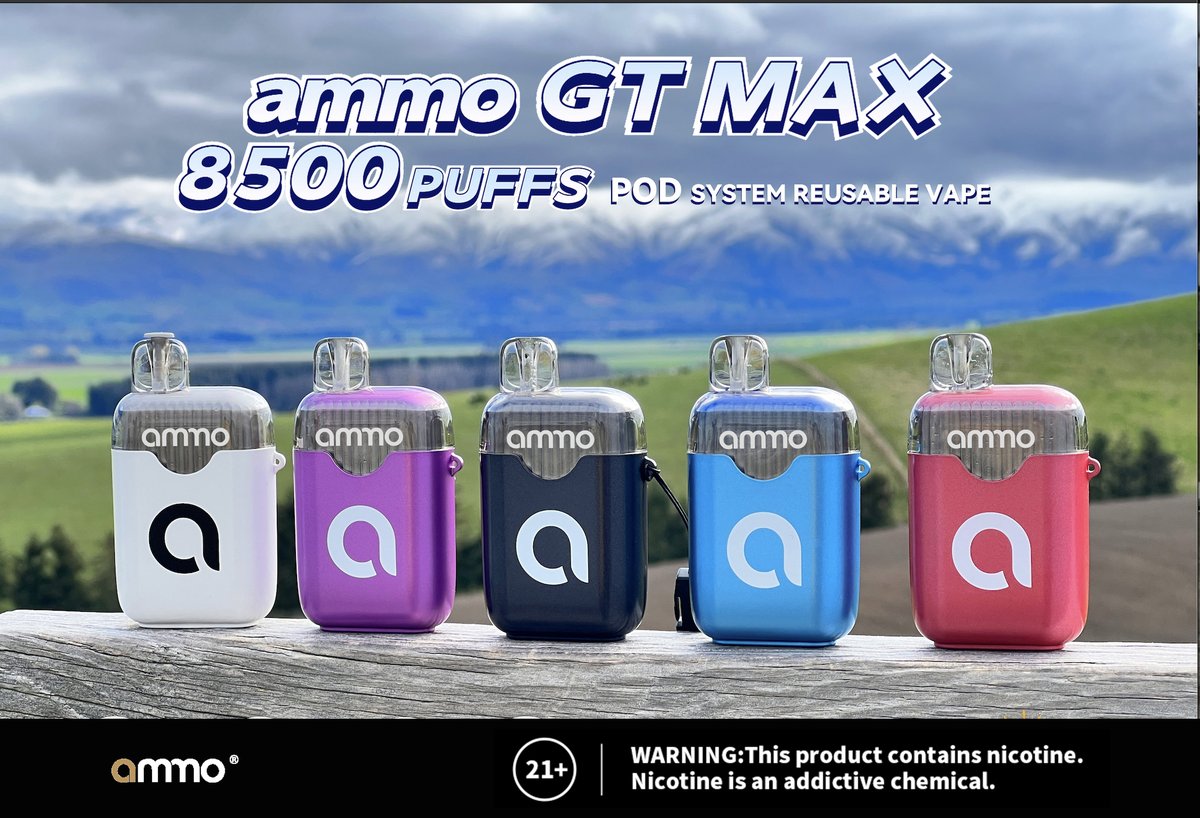ammovape_tech's tweet photo. New products are coming soon!๐ฅ
Comments Guess what new features it has?๐
#ammovape #ammovapelife #ammovapeshow #vapelife #vapenation #ejuice #vapepics #vapes #vaperussia #vapeshop #vape #vaping #vapelove #disposablevape #vapedevice #podmod #vapelyfe #vapevideo #vapeuk https://t.co/tlOAv60Vpp